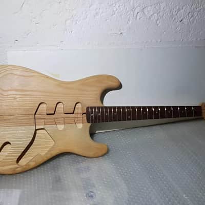 80's NECK THROUGH SWAMP ASH BODY DESIGN STR*T - made in GERMANY image 2