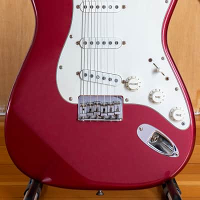 1981 Fender USA Stratocaster Hardtail Burgundy Mist refin - original pickups - original hardcase image 3