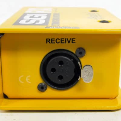 Used Radial SGI Studio Guitar Interface Instrument Line Driver Yellow VGC image 14