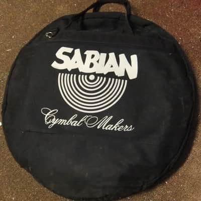 RARE, VINTAGE ZILDJIAN SCIMITAR 20-INCH RIDE CYMBAL & SABIAN SOFTCASE - WELL-USED BUT STILL WITH PLENTY OF LIFE image 4