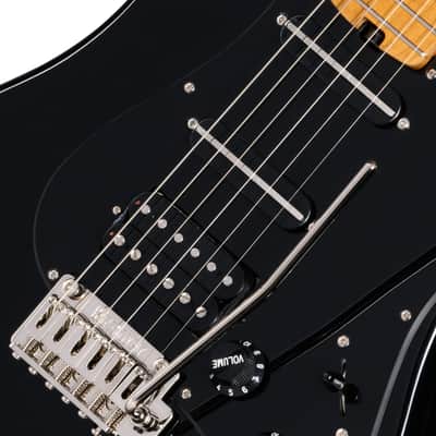 Kramer Pacer Deluxe GT Electric Guitar - Intruder Black image 6