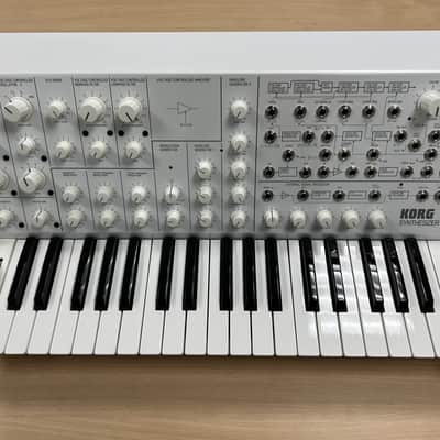 Korg MS-20 FS Classic Full-Size Semi-Modular Analog Synthesizer – White (2020s)