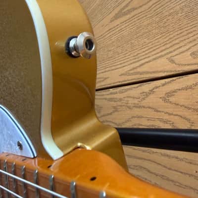 Squier Classic Vibe '60s Telecaster Thinline 2022 - Aztec Gold with hard case image 6