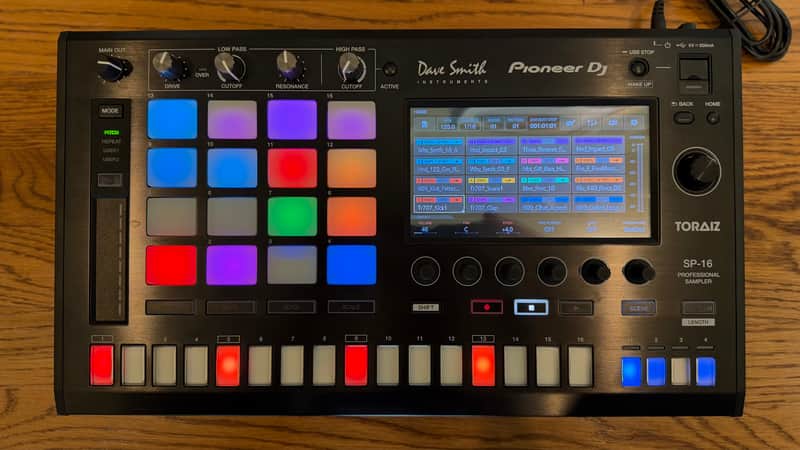 Pioneer Toraiz SP-16 Sampler and Sequencer