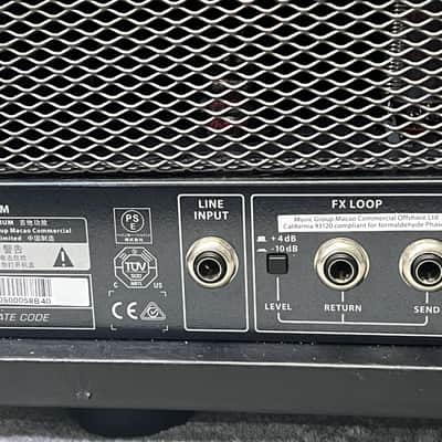 Bugera G20-INFINIUM 20W Class-A EL34 Tube Amp Head w/foot switch image 8