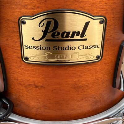 Pearl Session Studio Classic 10" x 7" Rack Tom Matte Liquid Amber #389 - Brand New image 2