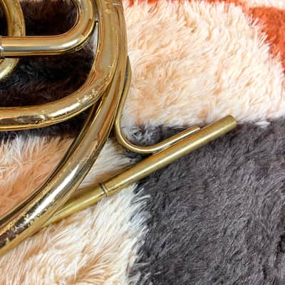 C.G. Conn LTD Single French Horn Key Of F With Case (Tested/Plays Well) image 7
