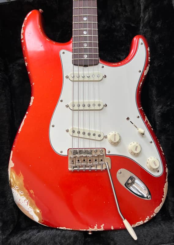 Fender '65 Stratocaster Relic Custom Upgrades MJT Callaham - Faded CAR image 1