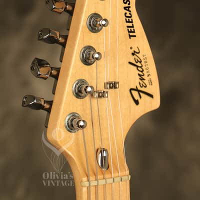 1980 Fender Telecaster Deluxe Natural image 10