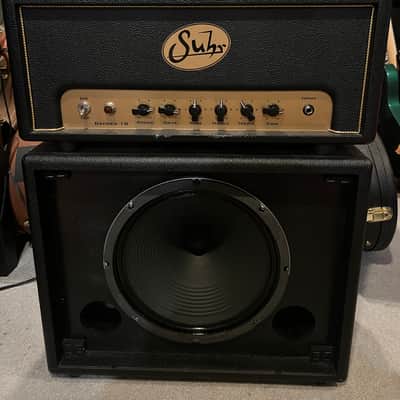 Suhr Badger 18 18-Watt 1x12" Guitar Amp Half Stack 2006 - 2015 - Black Western image 2