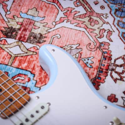 FENDER USA Custom Shop 50's Ltd Roasted Closet Classic Stratocaster "Sonic Blue + Roasted Maple" (2025) (Reserved) image 10