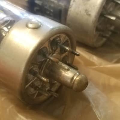 Sylvania etc. Pair (2) 1LA6 Pentagrid Converter Loktal TESTED Vacuum Tube Audio 1939-1949 image 5