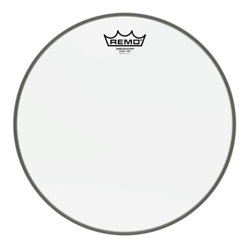 Remo SA-0113-00 Ambassador Hazy Snare Side Drumhead, 13" image 1