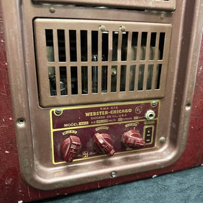 Webster Chicago RMA 375 Amp 116-1 Guitar Amplifier image 2