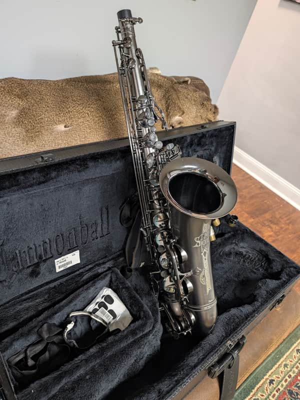 Cannonball Tenor T5-BICEB Big Bell Stone Series Raven Premium