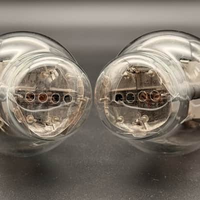 Western Electric 300B 1988 TESTED NOS Matched Pair DHT Vacuum Tube HI FI pair image 8