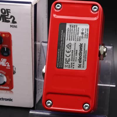 TC ELECTRONIC Hall of Fame 2 Mini Reverb Pedal (08/12) image 4