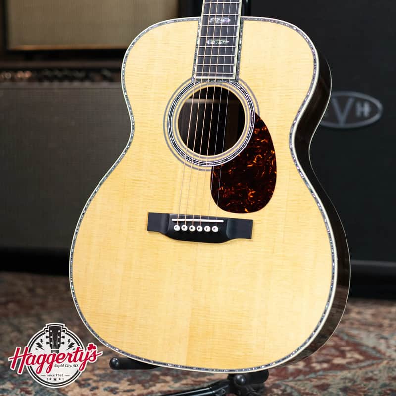 Martin OM-45 Acoustic Guitar with Hardshell Case image 1