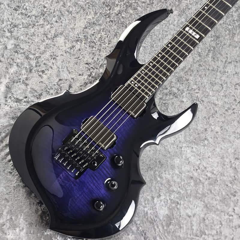 ESP E-II FRX FM Reindeer Blue  [Made in Japan!!] image 1