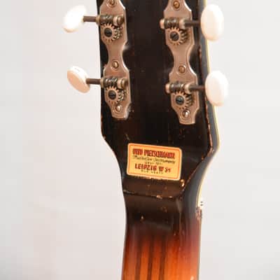 Osbama Tango – RARE! 1959 German GDR Vintage Archtop Jazz Guitar by Erich Neudel! image 18
