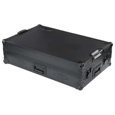 Odyssey FZGSDDJREV5CWBL - Black Label DDJ-REV5 1U Flight Case with Glide Style Laptop Platform and Corner Wheels image 5