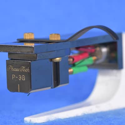 PhaseTech P-3G MC Stereo Cartridge W/ CS-1 Headshell In Excellent Condition image 3