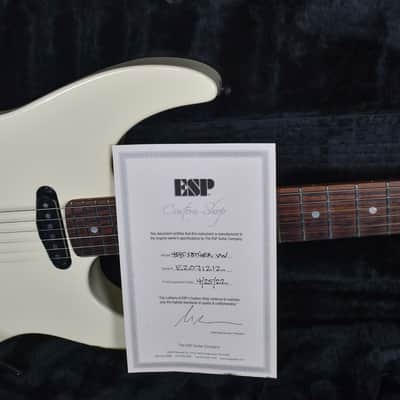 Esp Custom Shop George Lynch Signature Vintage White Japan 2022 w/OHSC image 11