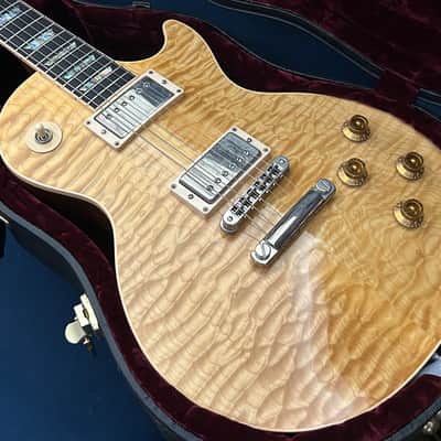Gibson Les Paul Elegant 2003 Natural Quilt Top VG+ OHSC image 5