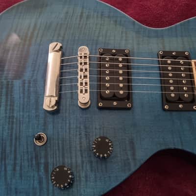 Gibson Les Paul Standard Double Cutaway Plus 2001 - 2006 - Trans Blue image 6