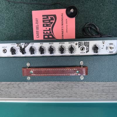 New Custom Color Carr Bel-Ray 16-Watt 1x12" Guitar Combo Amp 2024 - image 2