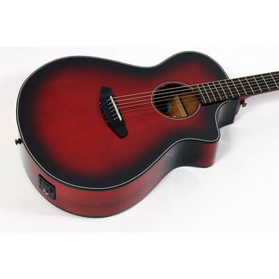Breedlove Pursuit Exotic S Concert CE Myrtlewood Acoustic-Electric Guitar Regular Sunset Burst image 3
