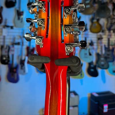Rickenbacker 330/12 Fireglo Semi-Hollow Electric Guitar, with Ric Case, 711 image 8