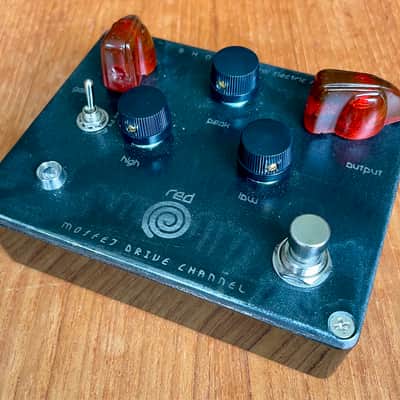 Spiral Electric FX Red Spiral Drive (Custom acid-etched) 2020 - Black image 2