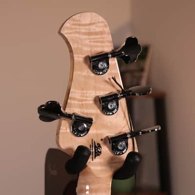 MusicMan Stingray Special BFR - Figured White Maple Fingerboard, Paua Blue Burst image 21