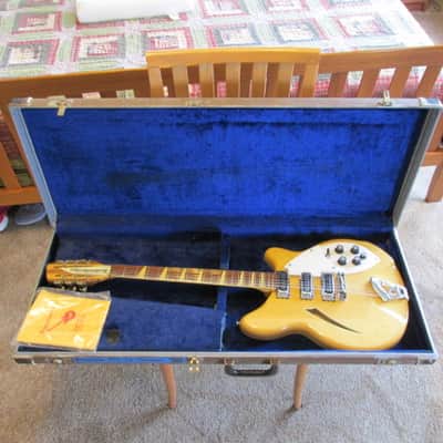 1968 Vintage Rickenbacker 370-12 Mapleglo Finish Feb/68 image 25