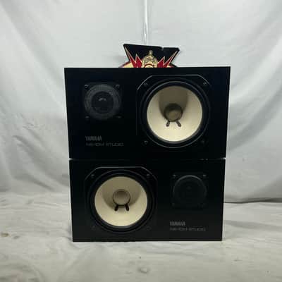 Yamaha NS-10M Studio (Pair) 1980s - Black image 12