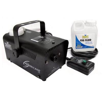Chauvet DJ CHV-H700 Hurricane Pro Fog Smoke Machine with Remote and FJU 1 Gallon Bottle of Fog Smoke Juice Fluid image 2