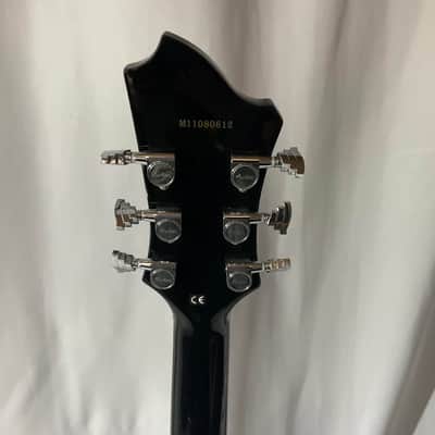 Hagstrom Super Swede Electric Guitar 2000s - grey sundurst image 6