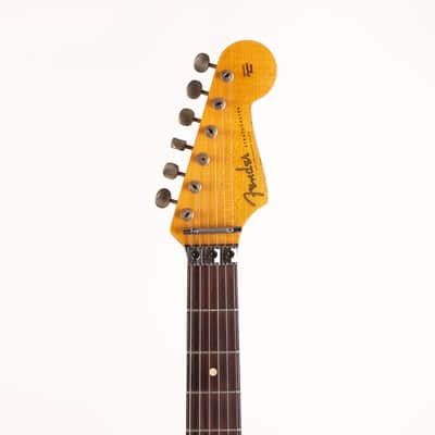 Fender Custom Shop White Lightning Stratocaster HSS Olympic White over Lake Placid Blue 2020 image 14