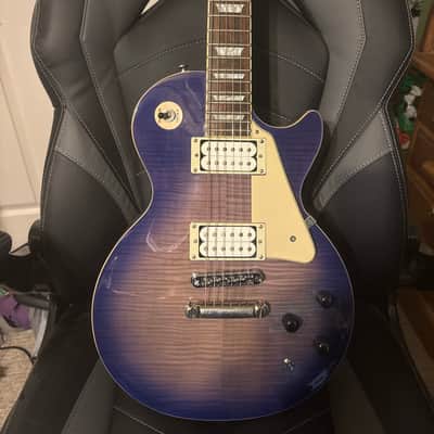 Epiphone Les Paul Traditional Pro IV 2012 - Blue burst image 1