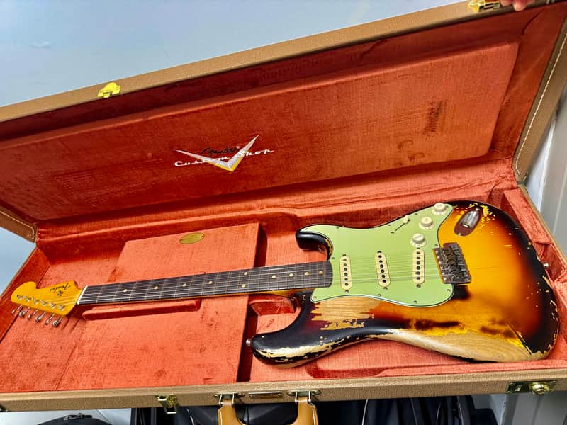 Fender Custom Shop John Frusciante Signature Stratocaster 2025 - 3-Color Sunburst image 1