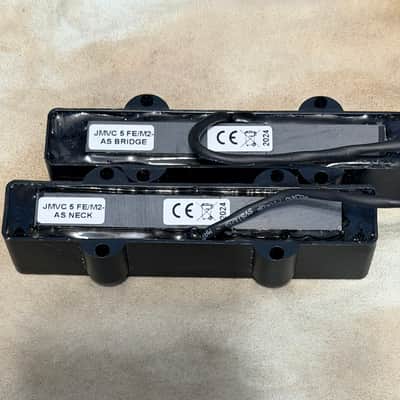 NEAR MINT DELANO JMVC5 FE/M2 2024 5 STRING HUM CANCELLING JAZZ BASS PICKUP SET! image 2