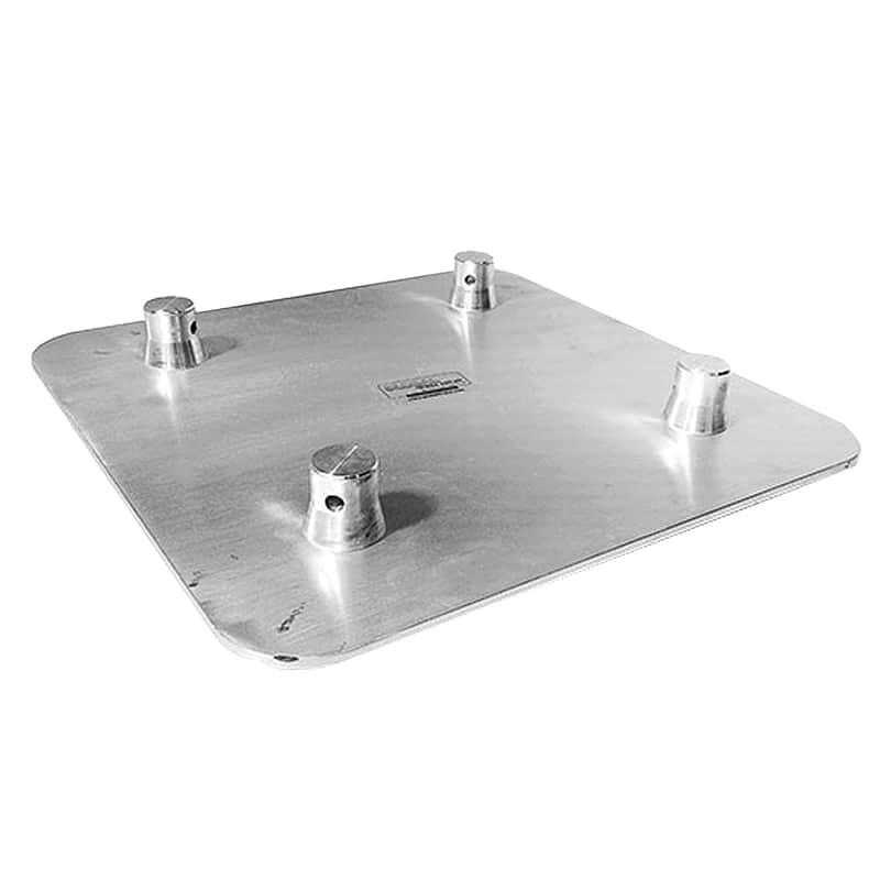 Global Truss 12" x 12" Aluminum Base Plate for F24 Square Truss [SQ-4137 F24] image 1