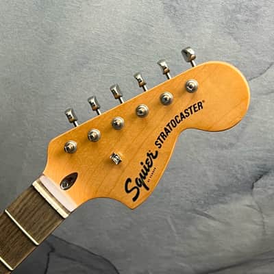 Squier Classic Vibe 70s Loaded Stratocaster Neck Vintage Tint with CBS Style Headstock image 1