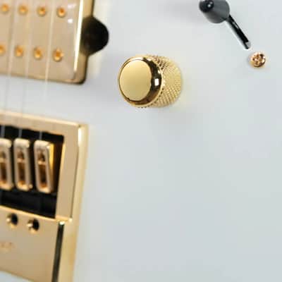 Ibanez K7YANG Brian "Head" Welch Signature 7-String Electric Guitar - Matte White with Gig Bag image 11