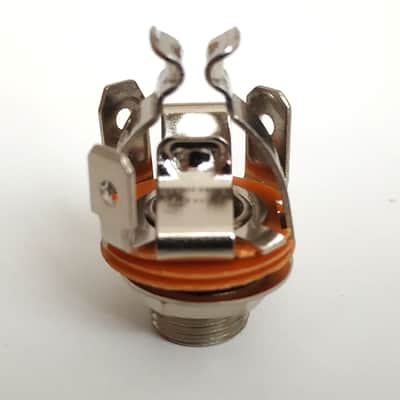 STEREO Pure Tone Multi-Contact 1/4″ Output Jack PTT2 Nickel image 2