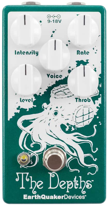 EarthQuaker Devices The Depths Optical Vibrato image 1