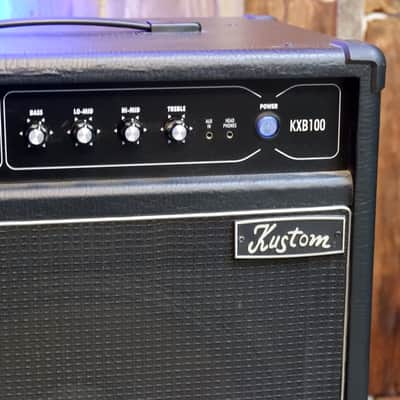 Kustom KXB100 100w 1x15" Bass Combo Amp image 2