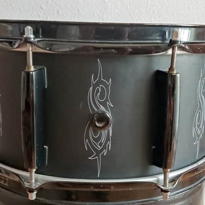 13x6.5 Pearl Joey Jordison Signature snare drum, Slipknot logos image 3