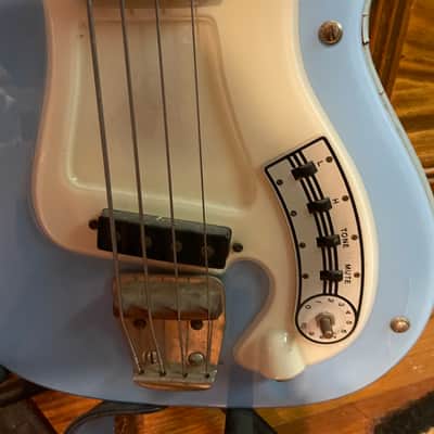 Hagstrom H I 1960s - Blue image 2
